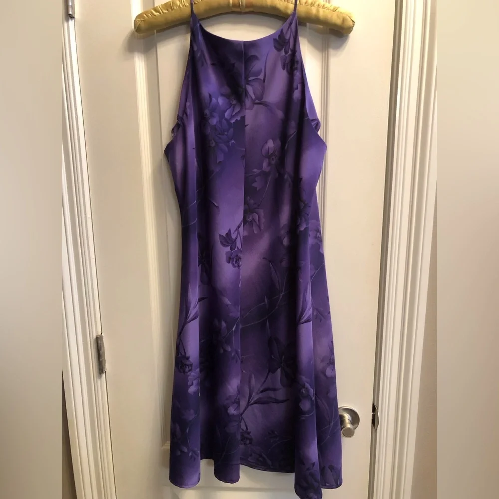 Vintage Purple Nightie Gown Lingerie Size 15/16 by Expressions